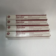 GE Quartzline Tungsten-Halogen Clear Lamps Qty 4