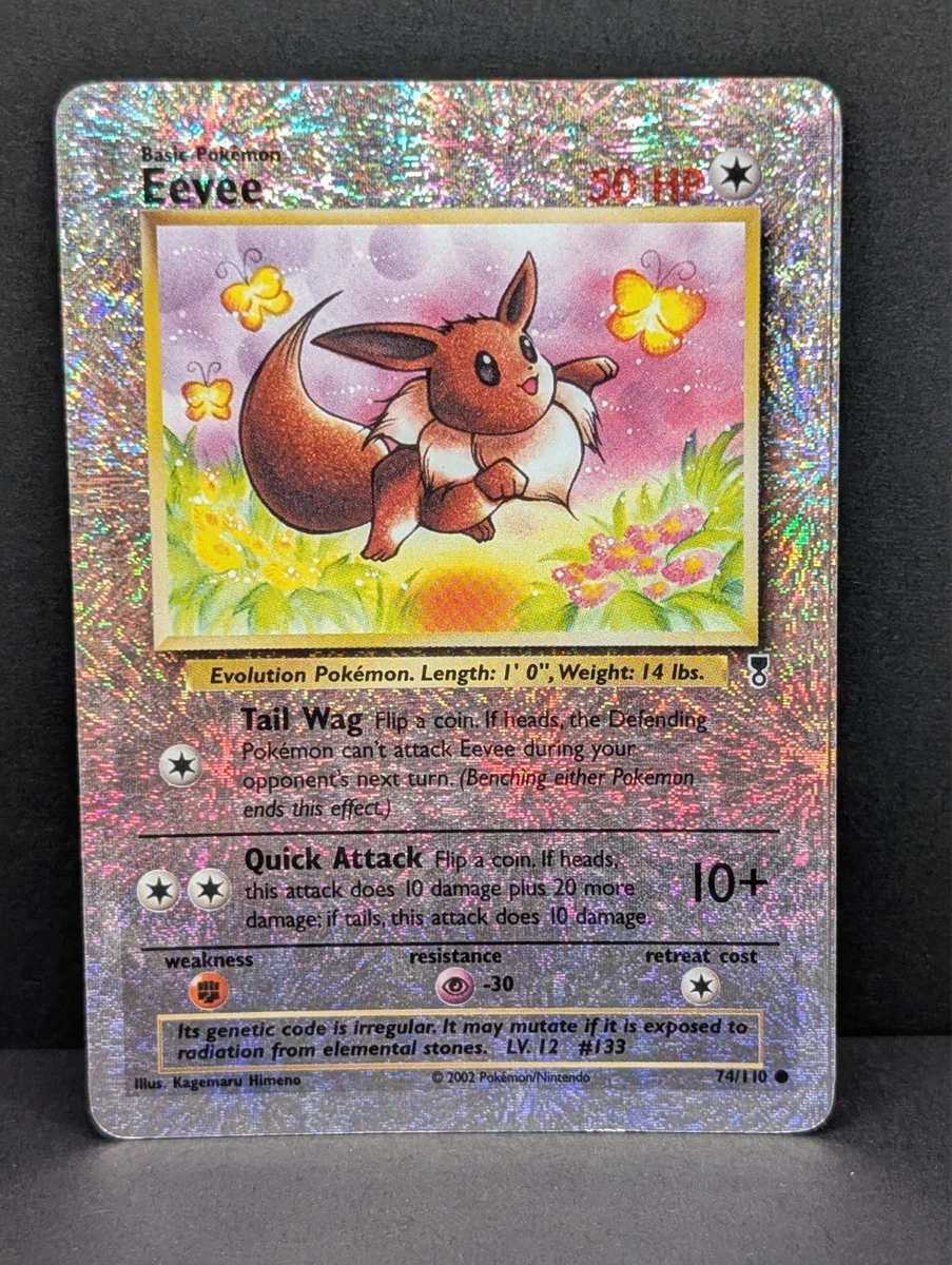 Eevee Pokémon TCG Legendary Collection Individual Collectible Card