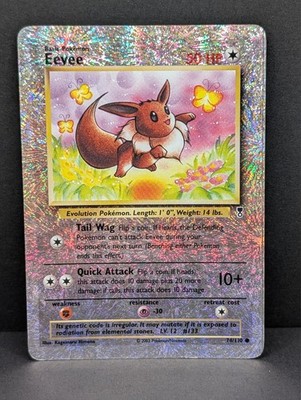 Pokemon Eevee Legendary Collection Reverse Holo Rare Pokemon TCG