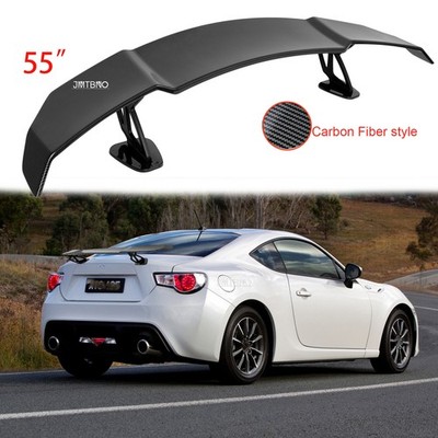 55'' Carbon Fiber GT Style Rear Car Trunk Spoiler Racing Wing For Toyota 86 Coupe