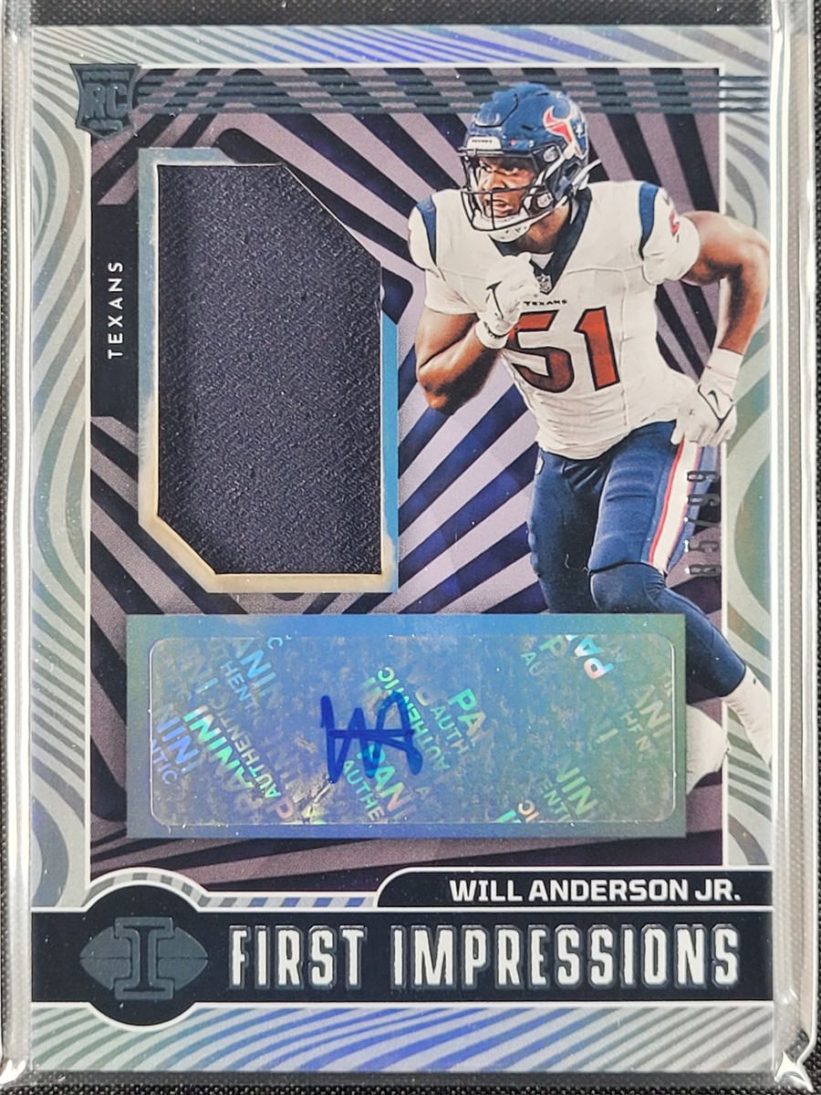 2023 Panini Illusions - First Impressions Autographed Memorabilia 