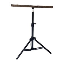 Wooden Parrot Perch Pet Accessories Exercise Toy Multipurpose Parrot Floor Stand