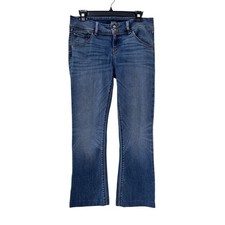 Hudson Signature Bootcut Jeans Medium Wash Low Rise Stretch Denim Size 29