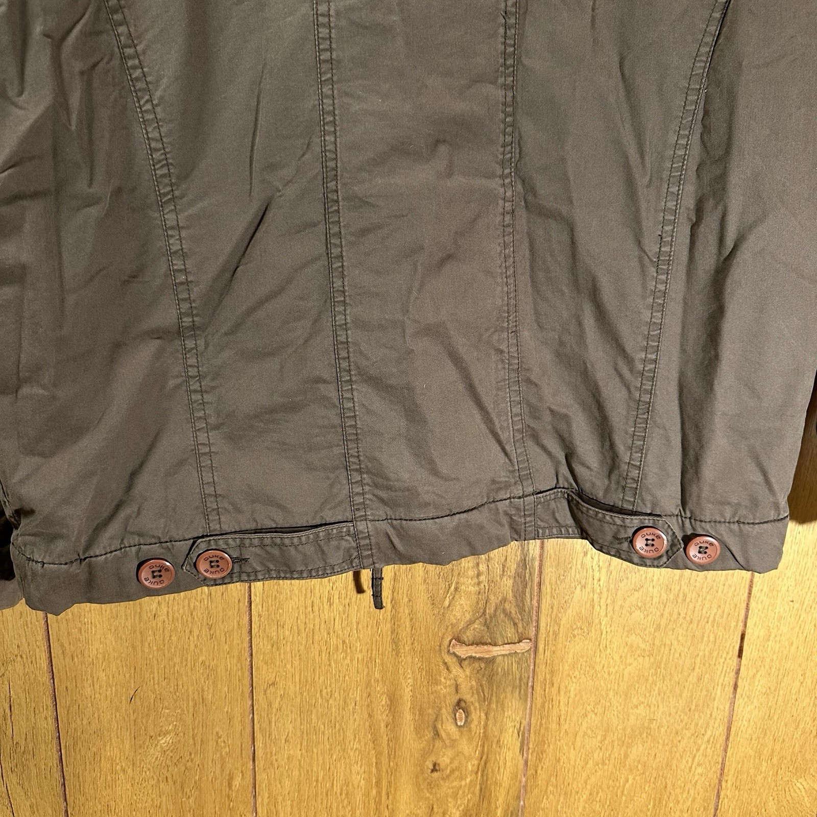 Casual Essentials DUKE Brown Collared Utility Jac… - image 14