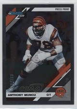2019 Panini Donruss Press Proof Silver 92/100 Anthony Munoz #64 HOF p8v