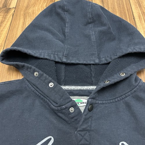 Arborwear Double Thick Hooded Pullover Sweatshirt Big Sky Brewing Mens Medium - Picture 7 of 13