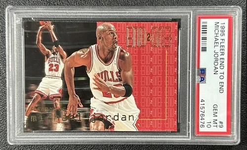 Jordan 1995 Fleer Jordan #9