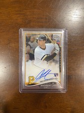 2014 Topps Chrome Autograph Rookie Card - Andrew Lambo #209 - Pirates Auto. rookie card picture