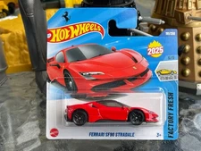Hot Wheels Ferrari SF90 Stradale 2025, Short Card, brand new
