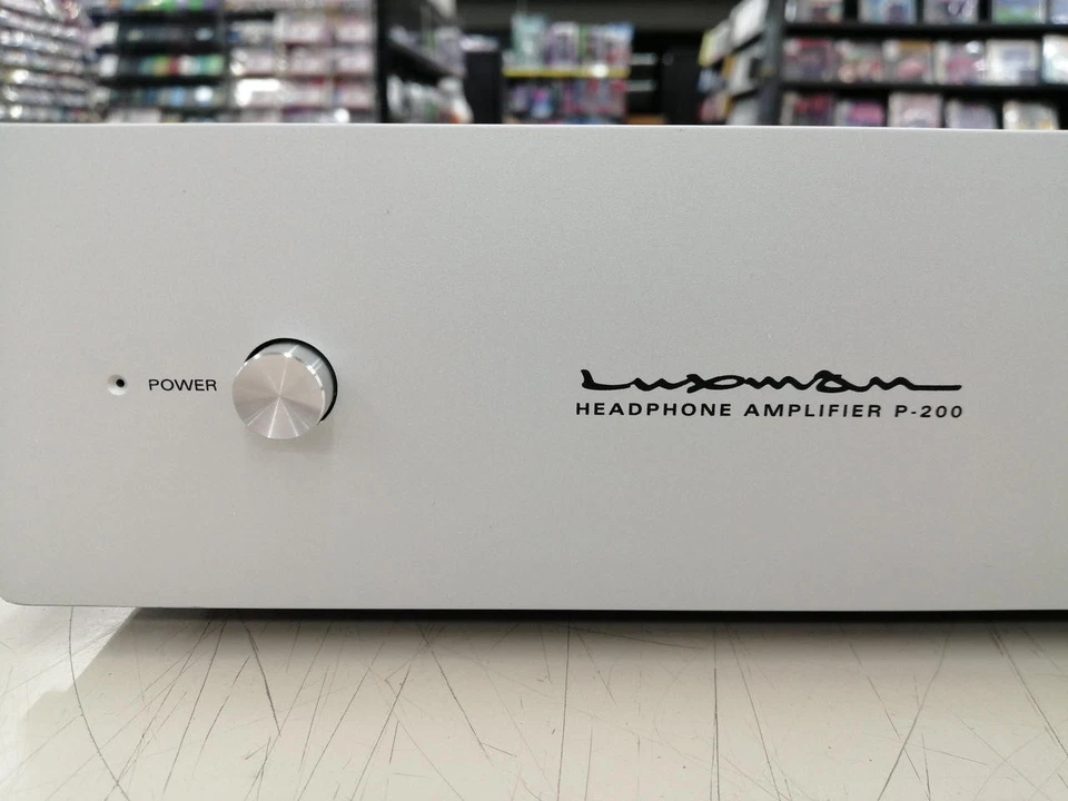 Luxman P-200 Headphone Amplifier with Power Cable Good Condition From Japan-Used - Image 2 of 4