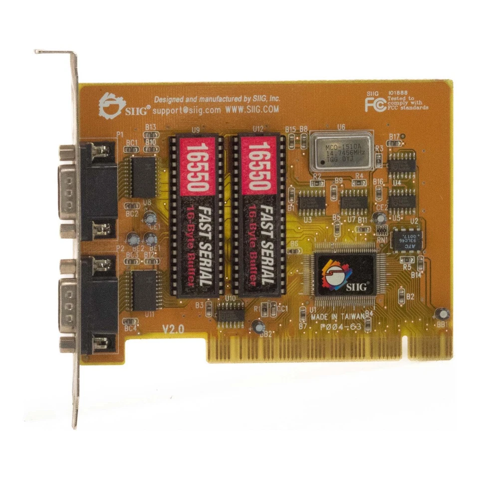 Controller SIIG P004-63 Dual RS-232 PCI - Image 3 of 3