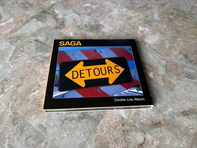 Saga Detours The Live Album 2 CD Set
