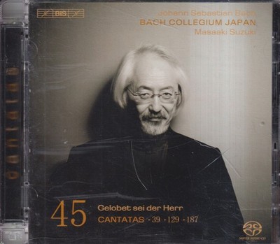 CD: Bach, Cantatas 45, 2009, Bach Collegium Japan, BIS Records, Musik, Klassik