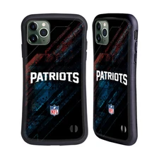 OFFICIAL NFL NEW ENGLAND PATRIOTS LOGO HYBRID CASE FOR APPLE iPHONES PHONES