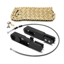 6-9" Swing Arm Extension Kit Chain Brake Line For Yamaha YZF-R1 YZF R1 2007-2014