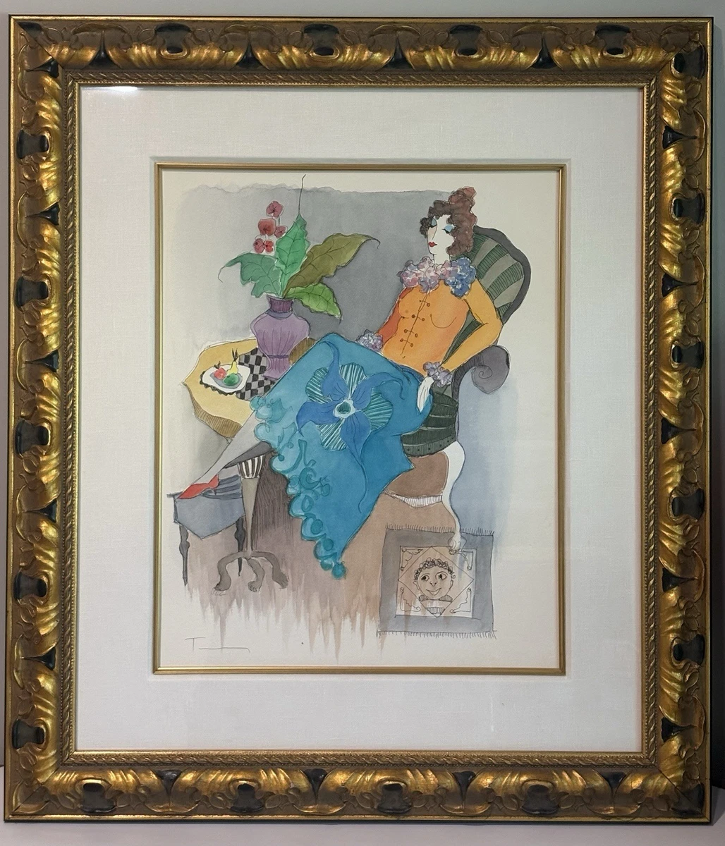 Itzchak Tarkay Art Paintings for sale | eBay