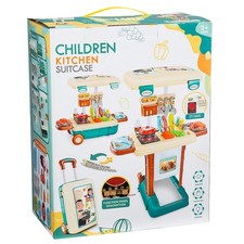 16 1/2" Plastic Kitchen-in-a-Suitcase Play Set - 18 Pc.