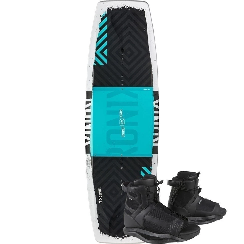 Ronix District Wakeboard Package w/ Divide Boots - 2025 - Image 1 of 3