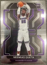 2021-22 Prizm NBA Basketball NEEMIAS QUETA #316 Base Rookie RC Sacramento Kings