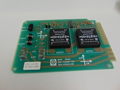 GIDDINGS & LEWIS NEW MPX TRIAC BOARD 502-02824-00