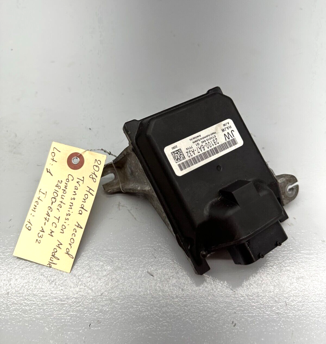 2018-2020 Honda Accord 1.5L Transmission Control Module OEM