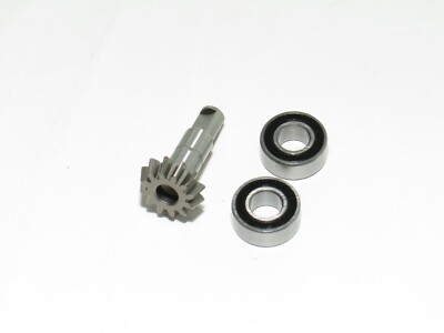 MUGE2027 MUGEN SEIKI MBX8R NITRO BUGGY 12T FRONT PINION GEAR WITH BEARINGS