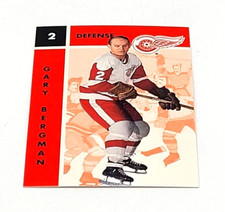 1995-96 Parkhurst Hockey 1966-67 Design Gary Bergman Detroit Red Wings #41