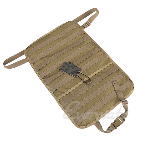 Panel Molle en color marron para el asiento del coche,configurable envio 24/48h