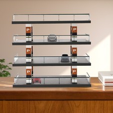 4-Story Diorama 1/64 Car Garage Model Parking Lot Backdrop Display Scene Model