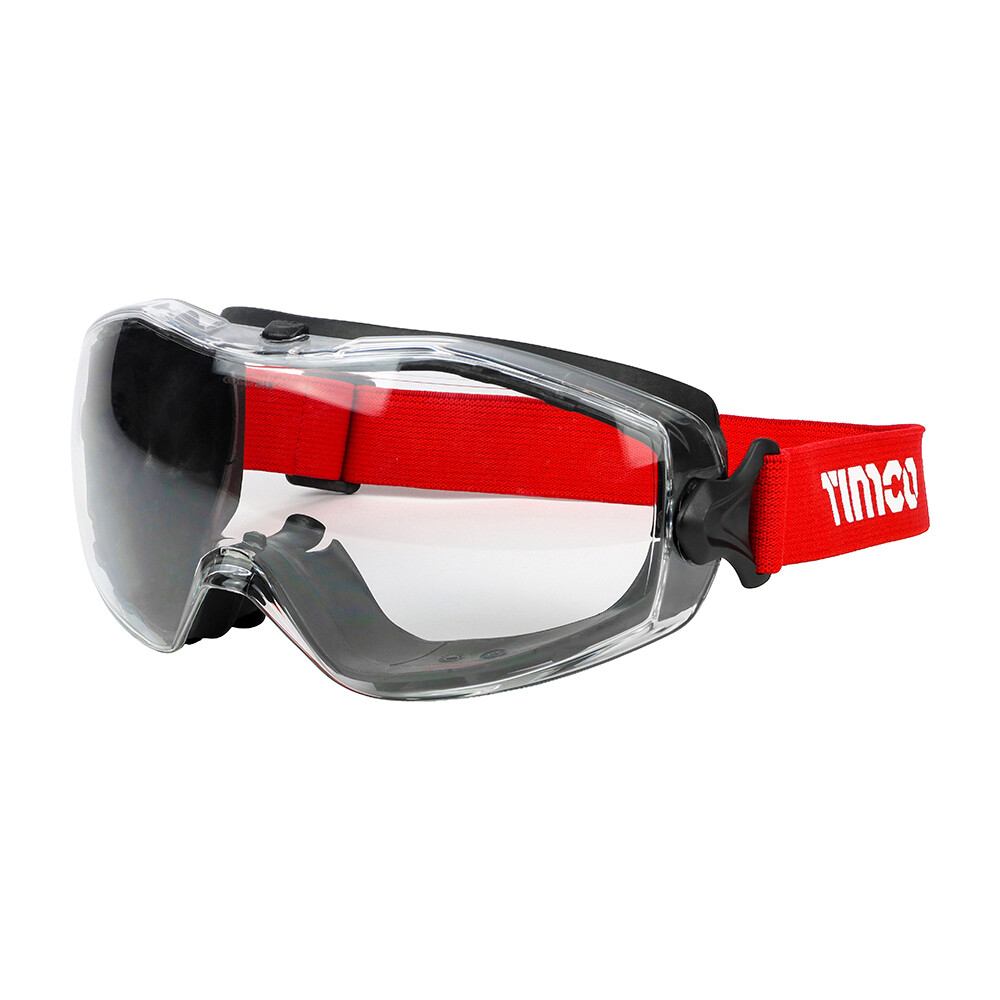 Timco Sports Style Safety Goggles Eye Protect Eyewear PPE Spectacles Clear Clear