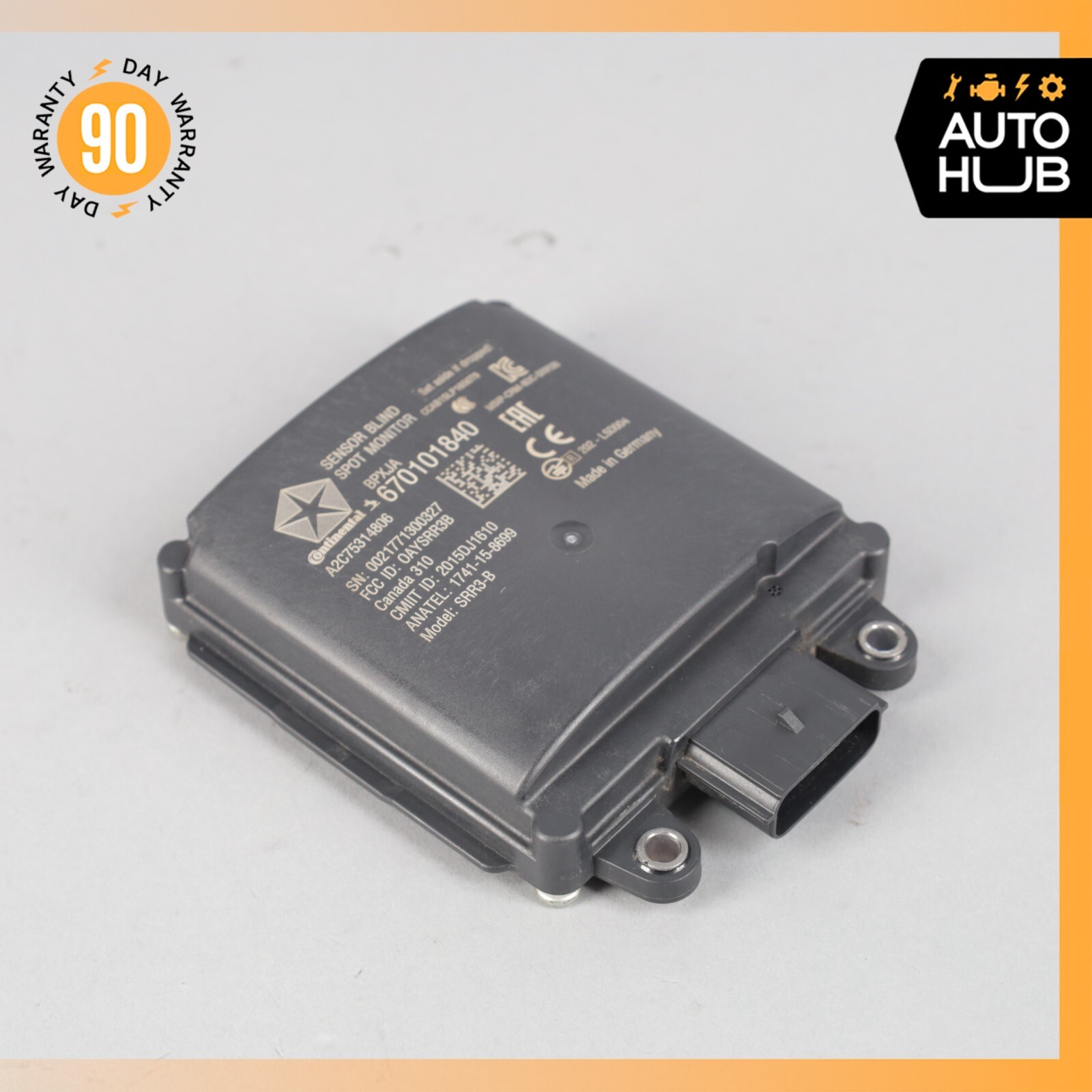 2018 Maserati Levante M161 Rear Left or Right Blind Spot Radar Sensor Module OEM