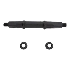 Cotterless B.B. Axle Nut Style 126mm Black