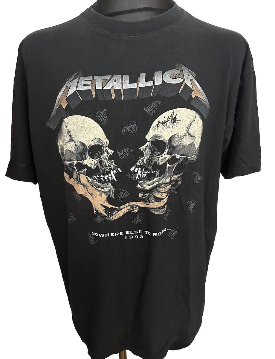 Vintage 1993 METALLICA T-shirt Nowhere Else To Roam Europe Vintage 1993 METALLICA T-shirt Nowhere Else To Roam Europe