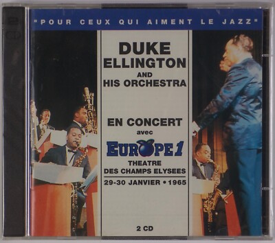 DUKE ELLINGTON: En Concert Europe1 Theater 1965 SEALED Jazz 2x CD