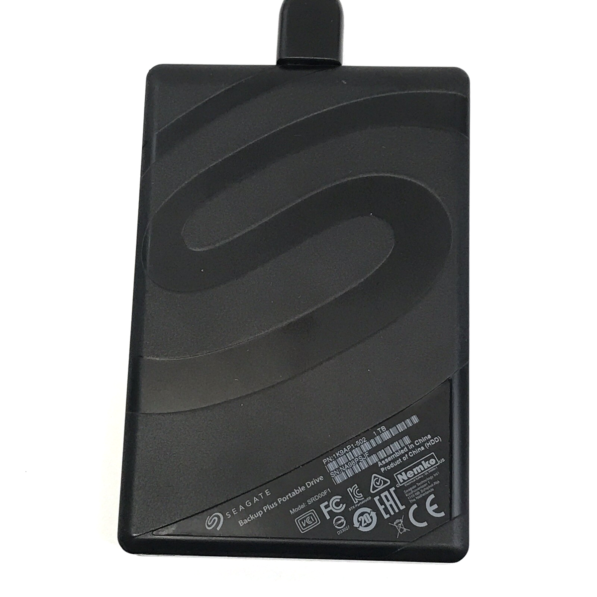 Seagate Backup Plus 1TB Portable USB 3.0 HD Hard Drive SRD00F1