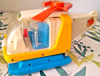 Vintage Chicco Helicopter Toy