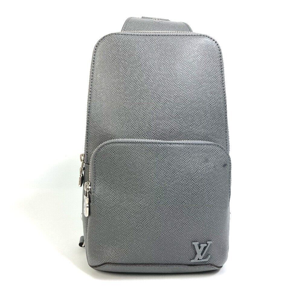 LOUIS VUITTON Taiga Avenue Sling Bag Ardoise 1264138