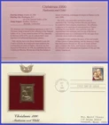 USA7 #2514 ADDR GOLDEN REPLICA FDC   Christmas Madonna and Child