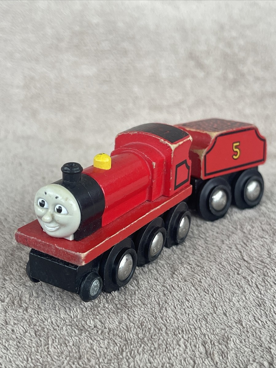 Thomas Wooden Railway Train Genuine BRIO James Tender ELC Learning  Curve