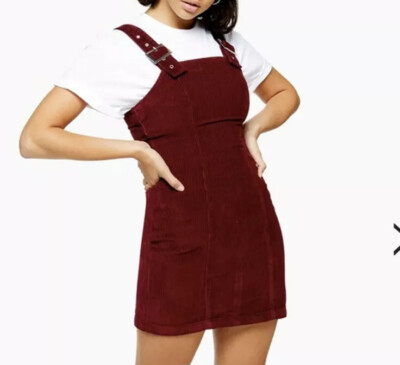 topshop burgundy pinafore dress Dress Topshop Maroon Cord Pinafore Dress Burgundy Corduroy Pinafore Dress Uk Topshop Moto Burgundy Cord
