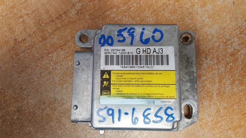 Chassis ECM Bag Front Air Bags 8600 GVW Fits 03-05 EXPRESS 2500