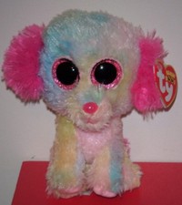 Ty Beanie Boos - LOVESY the Dog 6 Inch (Justice Store Exclusive) NEW MWMT