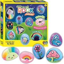 Creativity for Kids Glow in The Dark ROCK Painting, Brand New