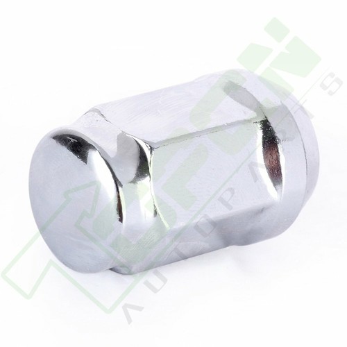 20 Pcs 12x1.5mm Chrome Bulge Acorn Wheel Lug Nuts Fits Ford Chevrolet Impala - Picture 7 of 8