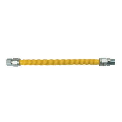 Brasscraft 3/4 In. FIP X 3/4 In. MIP X 12 In. Stainless Steel Gas Connector
