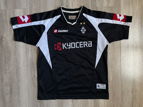 Borussia Mönchengladbach Home Camiseta de Fútbol 2005. Sponsored by Kyocera
