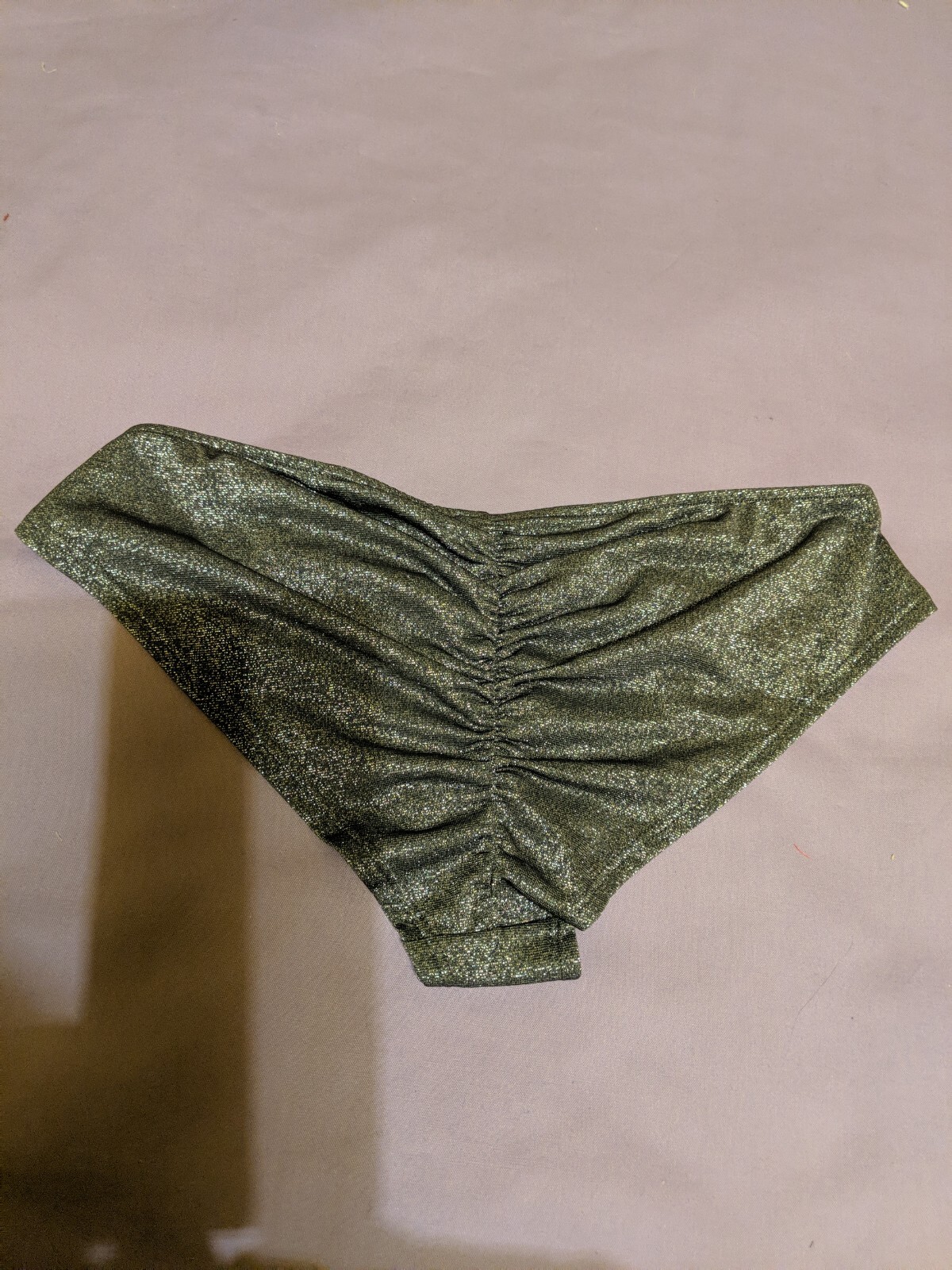 Vintage Victoria's Secret Satin Pink Bikini Panties S… Gem