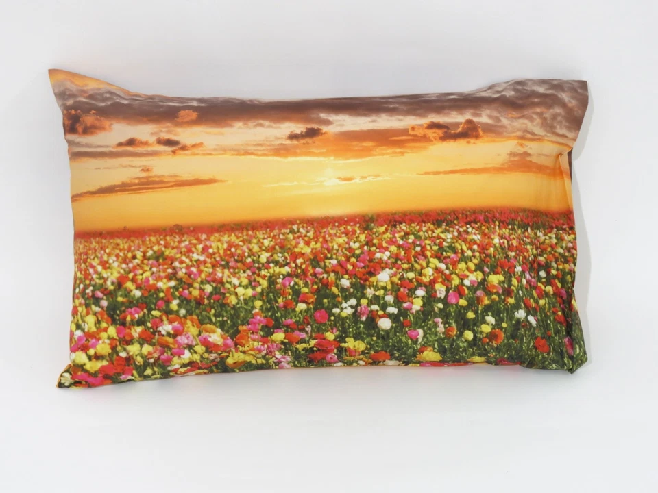 N5495 Completo letto-copriletto matrimoniale "FLOWERING FIELDS" di Caleffi - Immagine 2 di 4