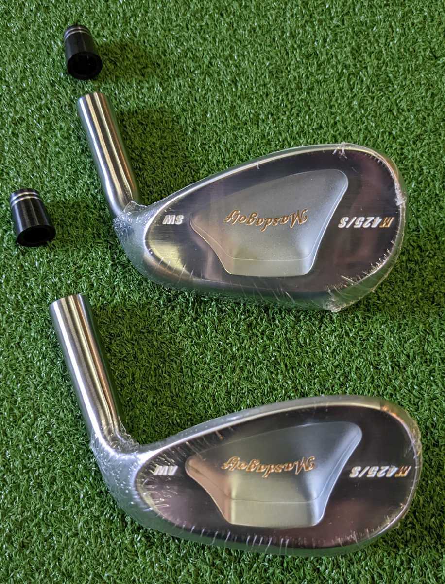 Masuda Studio Wedge M425 Straight Nickel Chrome Plated Satin 