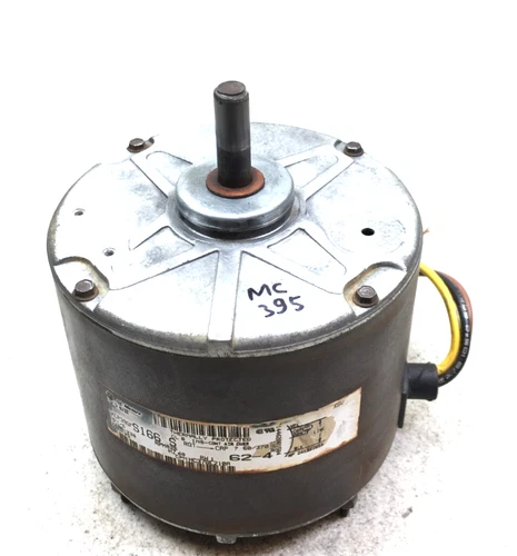 GE 5KCP39GFS166S Condenser Motor HC37GE210A 1/5HP 208/230V 825 RPM used #MC395